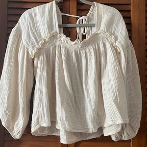 Neuflora Larksville Cream Women's Blouse